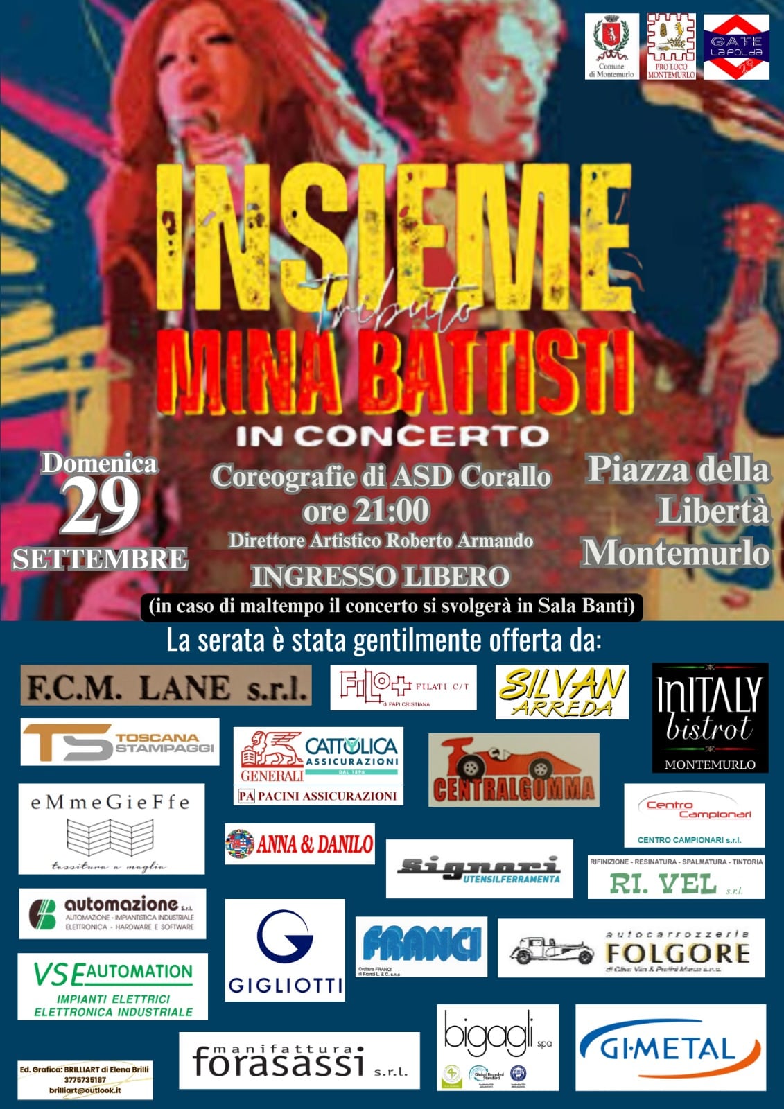 Locandina Concerto Tributo Mina Battisti-min