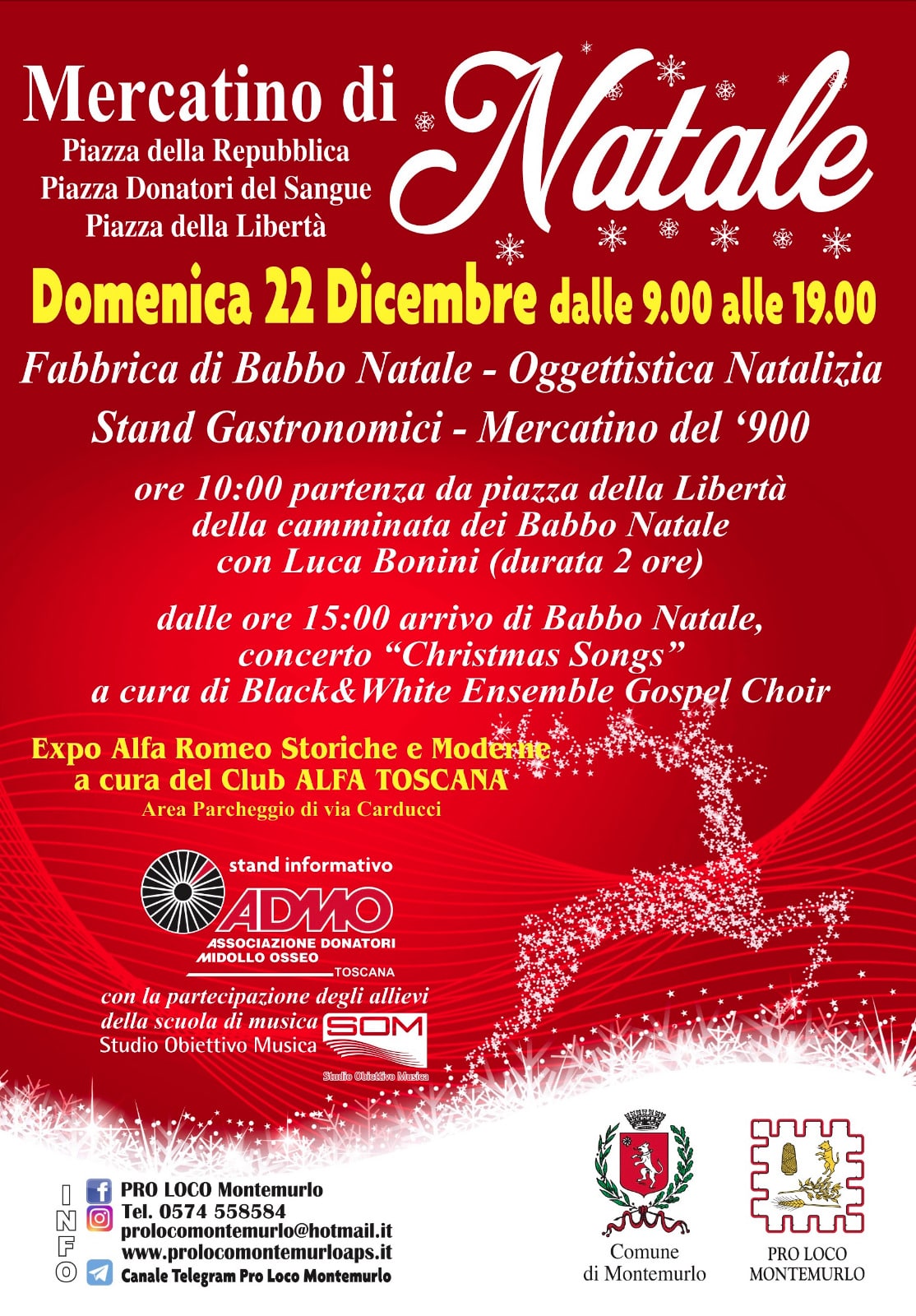 Locandina Mercatini di Natale 22 dicembre-min